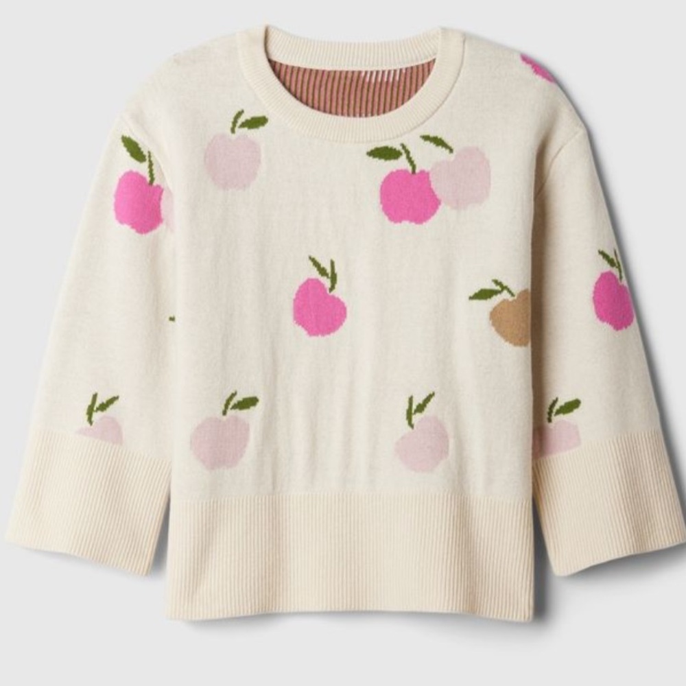 Baby gap apple sweater